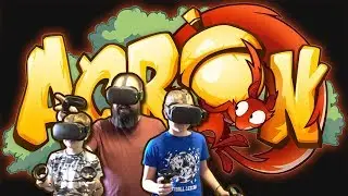 Family Fighting Over Acorns in VR! Oculus Quest Gameplay