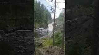 Водопад Кивач.
