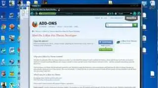 How to download and install Mozilla firefox theme/backround *2012 tutorial*