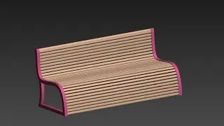 easy way to create street bench in 
