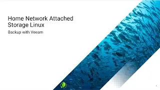 Home NAS Linux: backup with Veeam