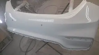 Hyundai bayon 2021, как самому покрасить бампер