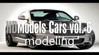 Making of a 3D car from HDModels Cars vol. 6