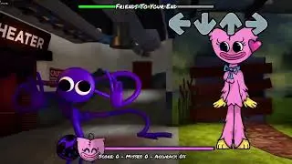 Rainbow Friends VS Poppy Playtime - FNF Friends To Your End but Poppy Playtime Characters Sing It