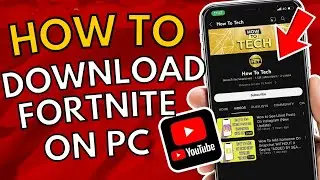 How To Download Fortnite on PC/Laptop! (Full Guide)