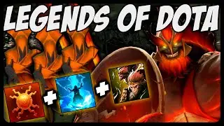 LIGHTNING SOLDIER CARRY POWER!! Legends of Dota!