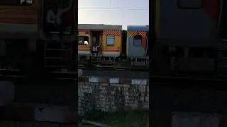 LAST 2 COACHES 1 Antyodaya livery Patalkot express from #Seoni #shorts #indianrailways #railway