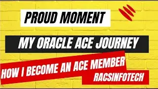 My Oracle Ace Journey