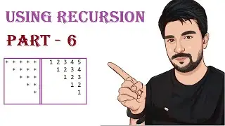 Draw Pattern Using Recursion Function CODE In JAVA  Part 6 | CodeWithNaval