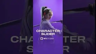 The Ultimate Character Slider In Wix Studio  