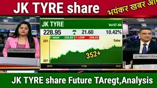 JK TYRE share latest news,jk tyre share news,jk tyre share price target,jk tyre share analysis,