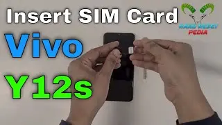 Vivo Y12s Insert The SIM Card