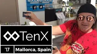 TenX Debit Card Transaction In Real Time - Mallorca, Spain