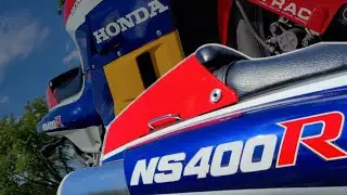 Honda NS400R - 2 Stroke Street Bike Review