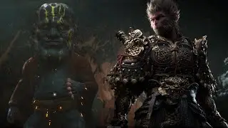 Defeating The second boss "Wandering Wight" in Black Myth: Wukong
