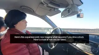 Struma motorway road conditions - 03 January 2021 - Diana Russinova European Center for TP