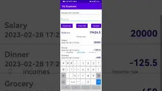 Android Simple Expenses Tracker App