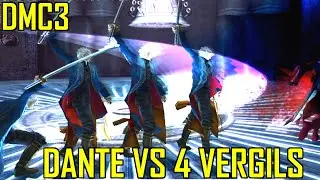 DMC3 - Dante vs 4 Vergil's