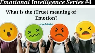 (Must watch) What is the true meaning of Emotion?