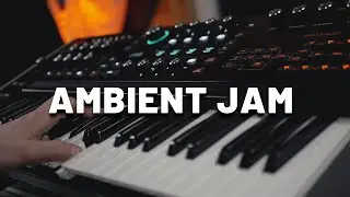 Ambient Jam with ASM Hydrasynth Keyboard | Expressive Synth Session (No Talking)