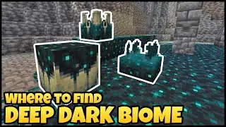 Where To Find DEEP DARK BIOME In MINECRAFT