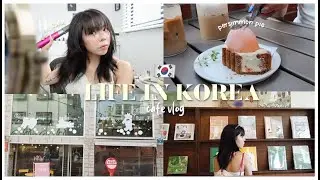 MAY VLOG 🇰🇷 grwm acne skin, cafe + shopping in Hongdae | Erna Limdaugh