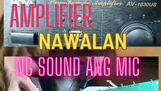 DIY-AMPLIFIER MIC and ECHO not WOKING(solution)#amp repair