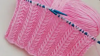 Knit a vest in two days🌼 easy two needle knitting pattern🎉