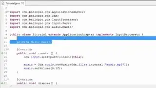 libGDX Tutorial #22 - Audio : Musik