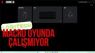 MACRO DOES NOT WORK IN THE GAME LOGITECH FINAL SOLUTION 