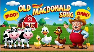 Old MacDonald Animal Sounds | Fun Farm Sing-Along for Kids