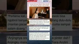Alshad Ahmad Nikahi Nissa Saat Pacaran Tiara 