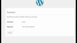 Installing Wordpress