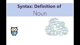 What is a noun?