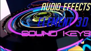Tutirial audio react in After Effects,Element 3D,Sound Keys/Звуковой Эффект в After Effects_Eleme-3D