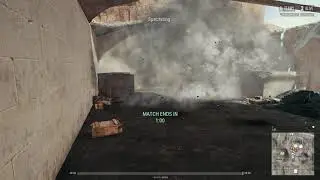 PLAYERUNKNOWN'S BATTLEGROUNDS  clueless player gets his own personal red zone