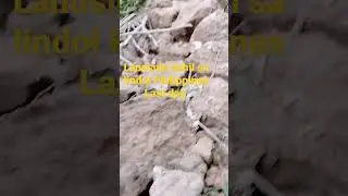 landslide dahil earthquake #video