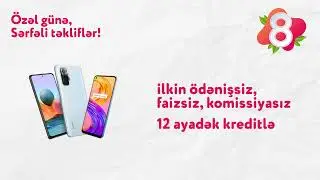 Özəl günə, sərfəli təkliflər!
