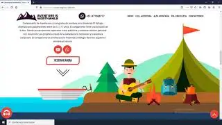 Diseño Landing Turismo Multimedia One Page