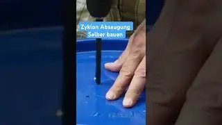 Zyklon Absauganlage schnell selber bauen 💪 #diy #werkstatt