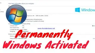 Permanently Activate Windows ||Activate Full Windows 7/8/8.1/10 Free || No Virus || No Data Loss ||
