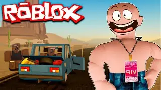 ПРОЕДЬ КАК МОЖНО ДАЛЬШЕ НА МАШИНЕ В ROBLOX!!!! | ДОЛГАЯ ПОЕЗДКА | a dusty trip [GUNS]