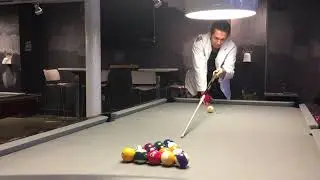 Standard 8 ball Break (for intermediate level players)