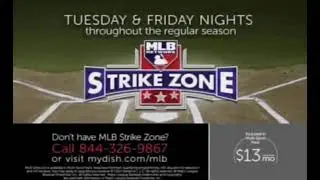 MLB Strike Zone  Wed and Fri Nights Dish Channel (153 MLBSZ)