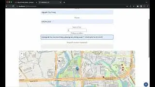 Demo login booking render real-time taxi map