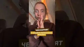ЧЕМ КОРМЯТ В САМОЛЕТАХ EMIRATES?