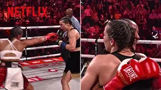 The final minute of Katie Taylor vs. Amanda Serrano 3