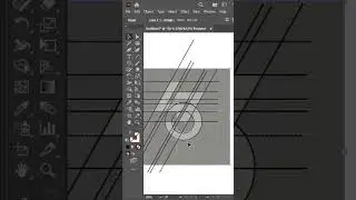 How TO Adobeillustrator Letter Logo Design In This Video And typography  #logoDesign #youtubeshorts