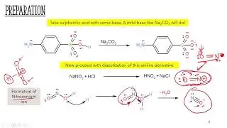 Methyl Orange and Diazotization Reaction
