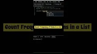 A Must Know in Python: Count the Frequency of Items in a List 